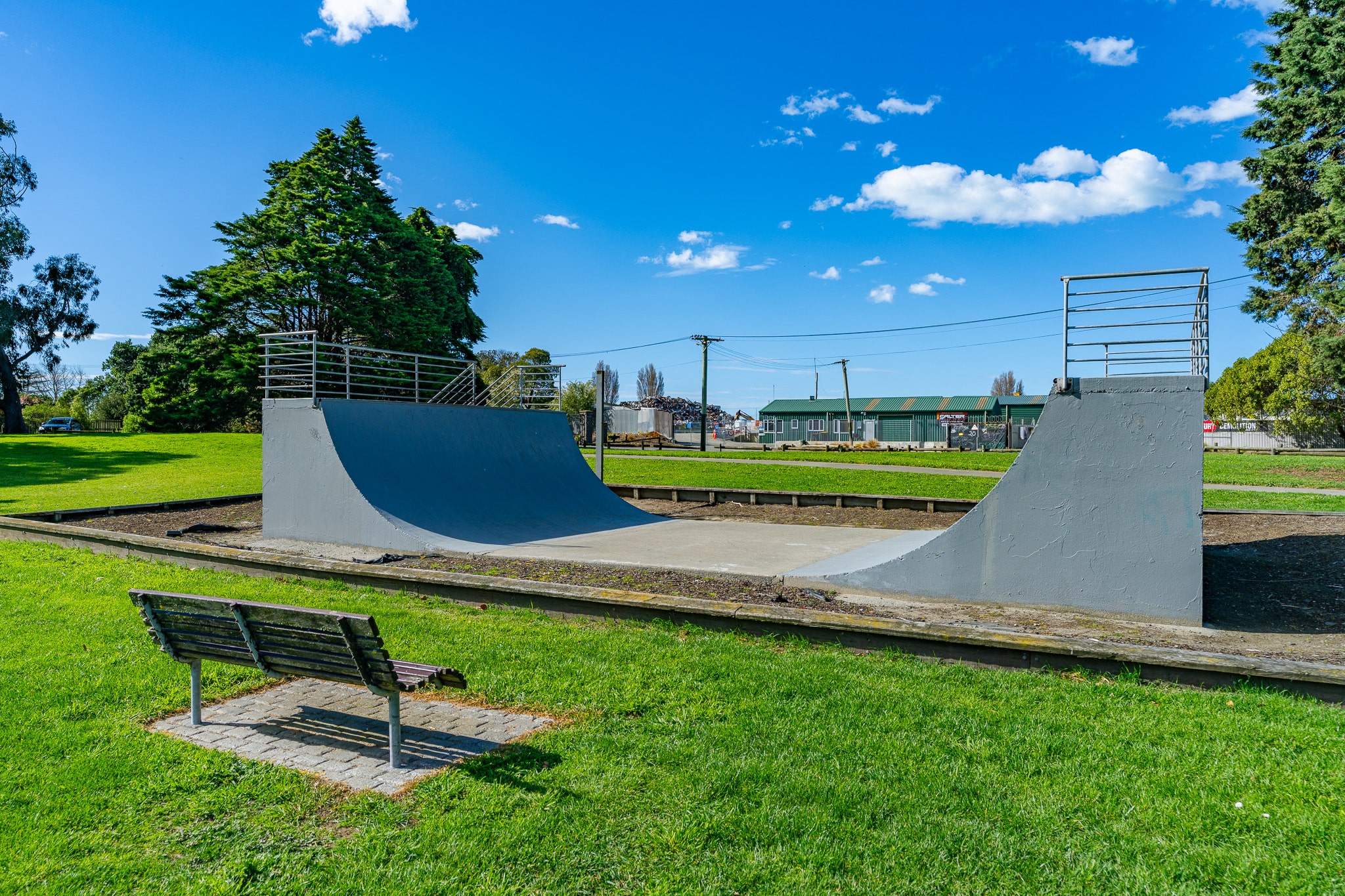 Bromley Mini Skate Ramp, Christchurch